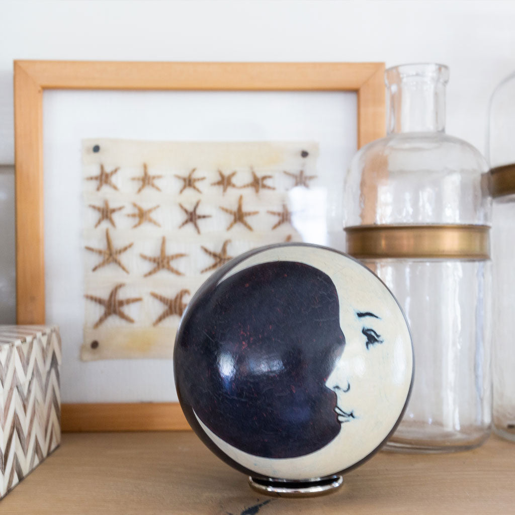 Behind the collection