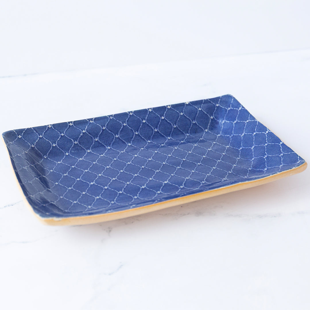 Arabesque Cobalt Party Platter