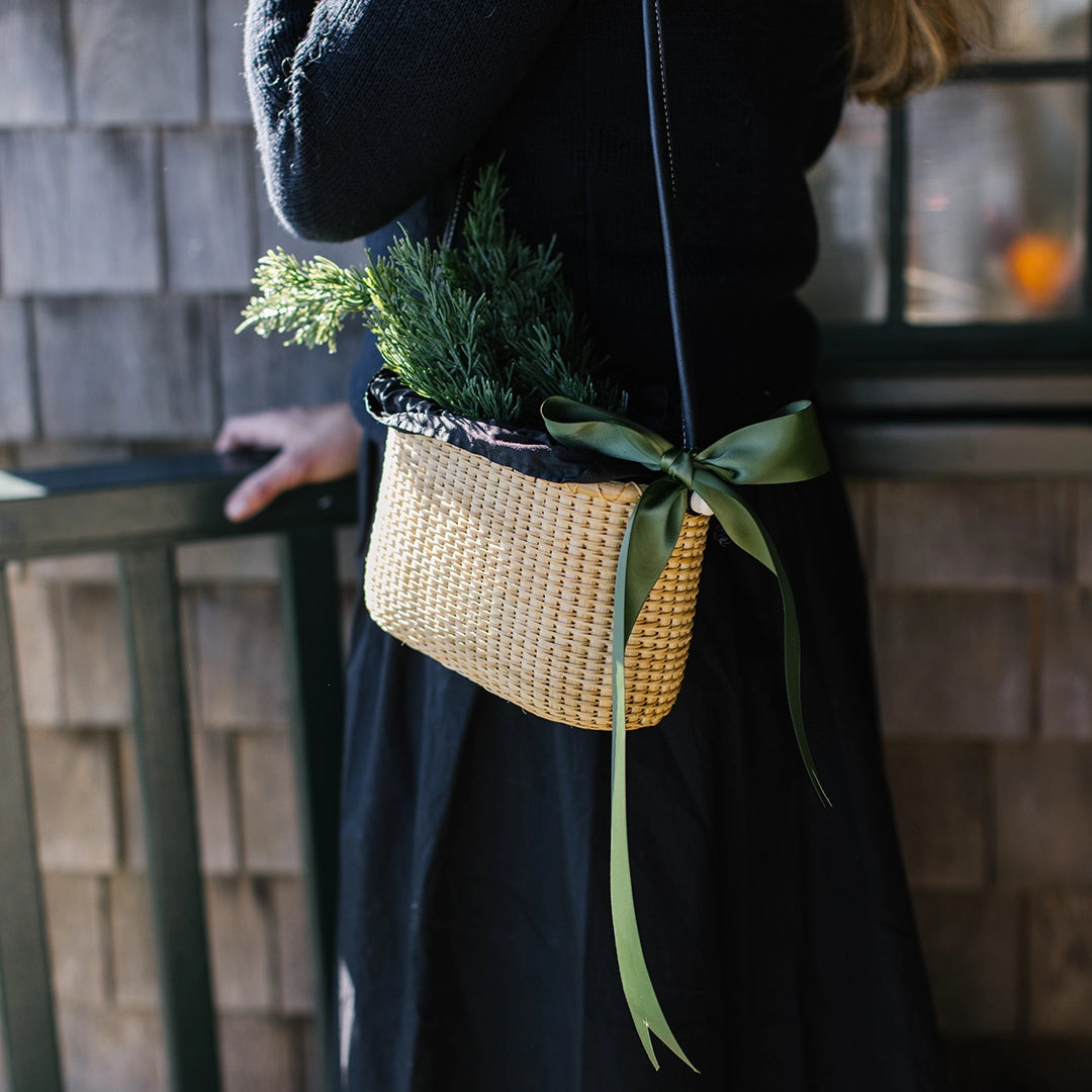 Black Silk Twill Lightship Purse | Judy Prohaska
