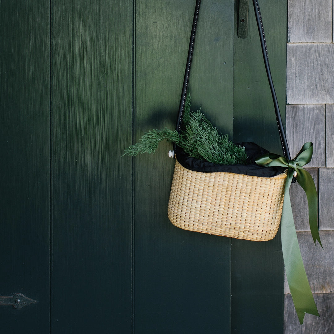 Black Silk Twill Lightship Purse | Judy Prohaska