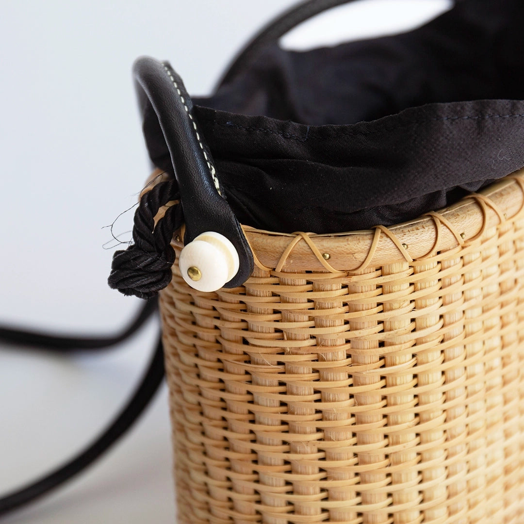 Black Silk Twill Lightship Purse | Judy Prohaska