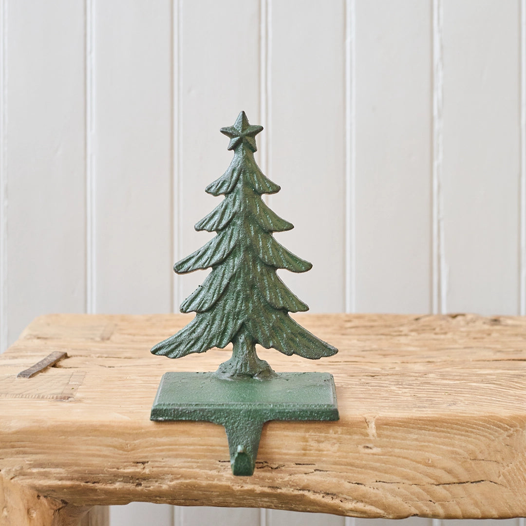 Cast Iron Tree Stocking Holder