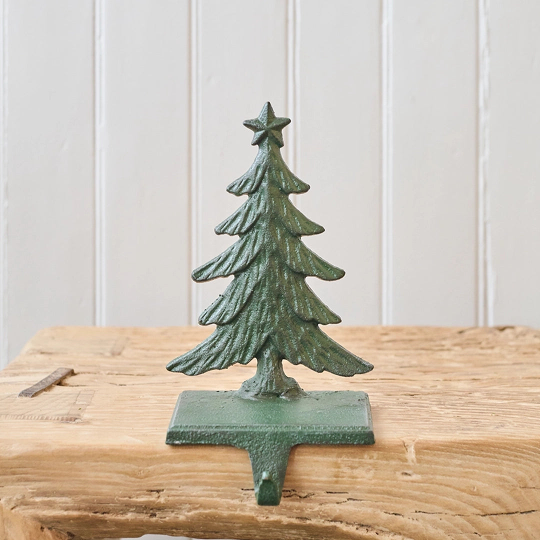 Cast Iron Tree Stocking Holder