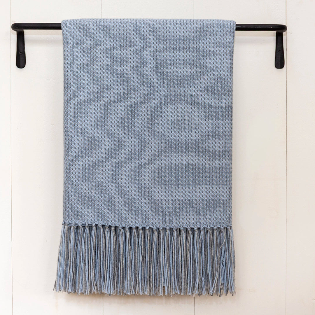 Coastline Handwoven Alpaca Throw