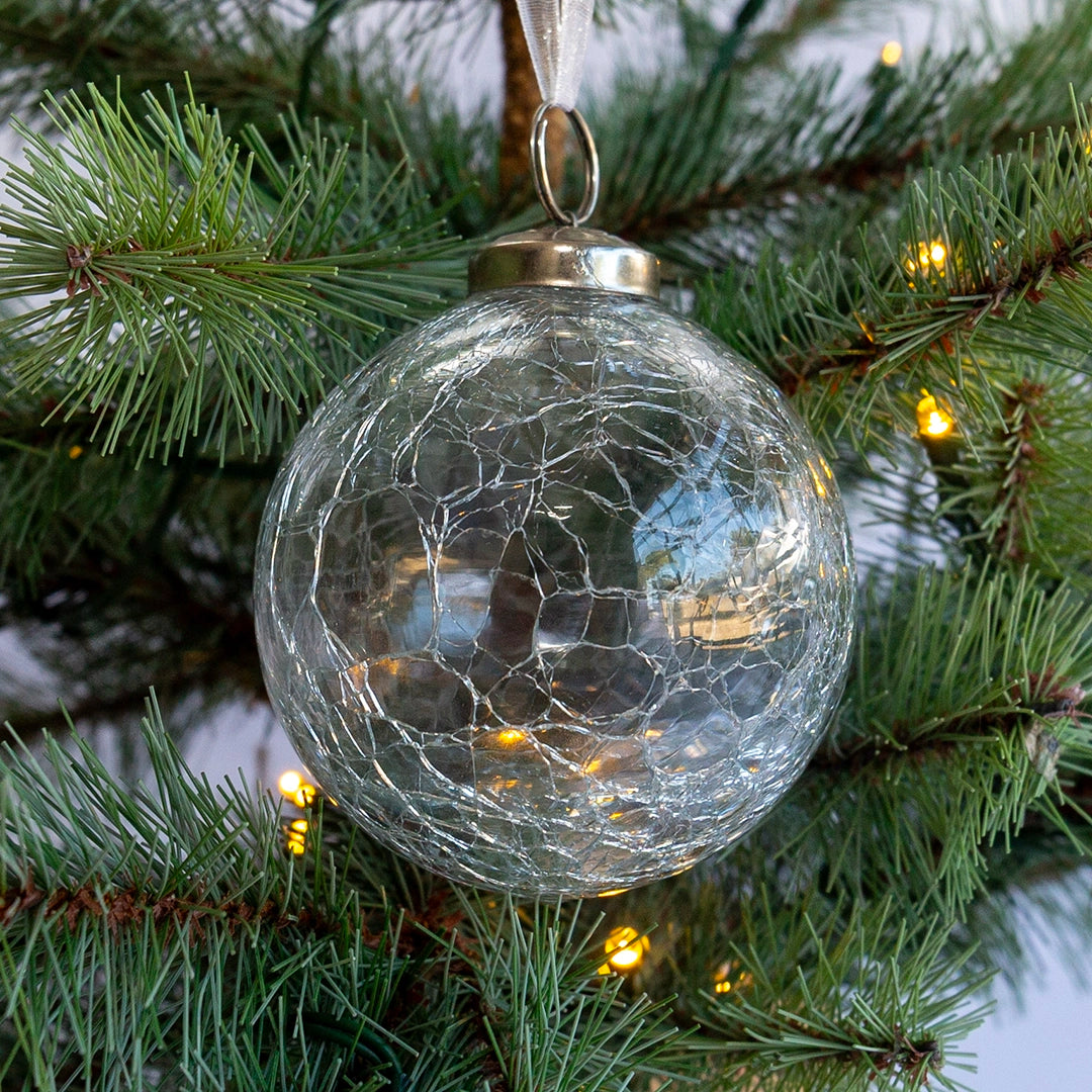 Crackle Glass Ornament