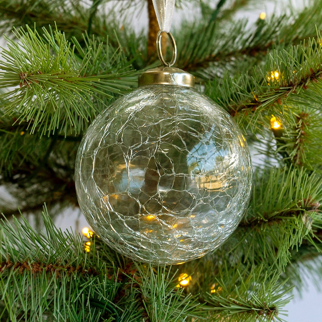 Crackle Glass Ornament