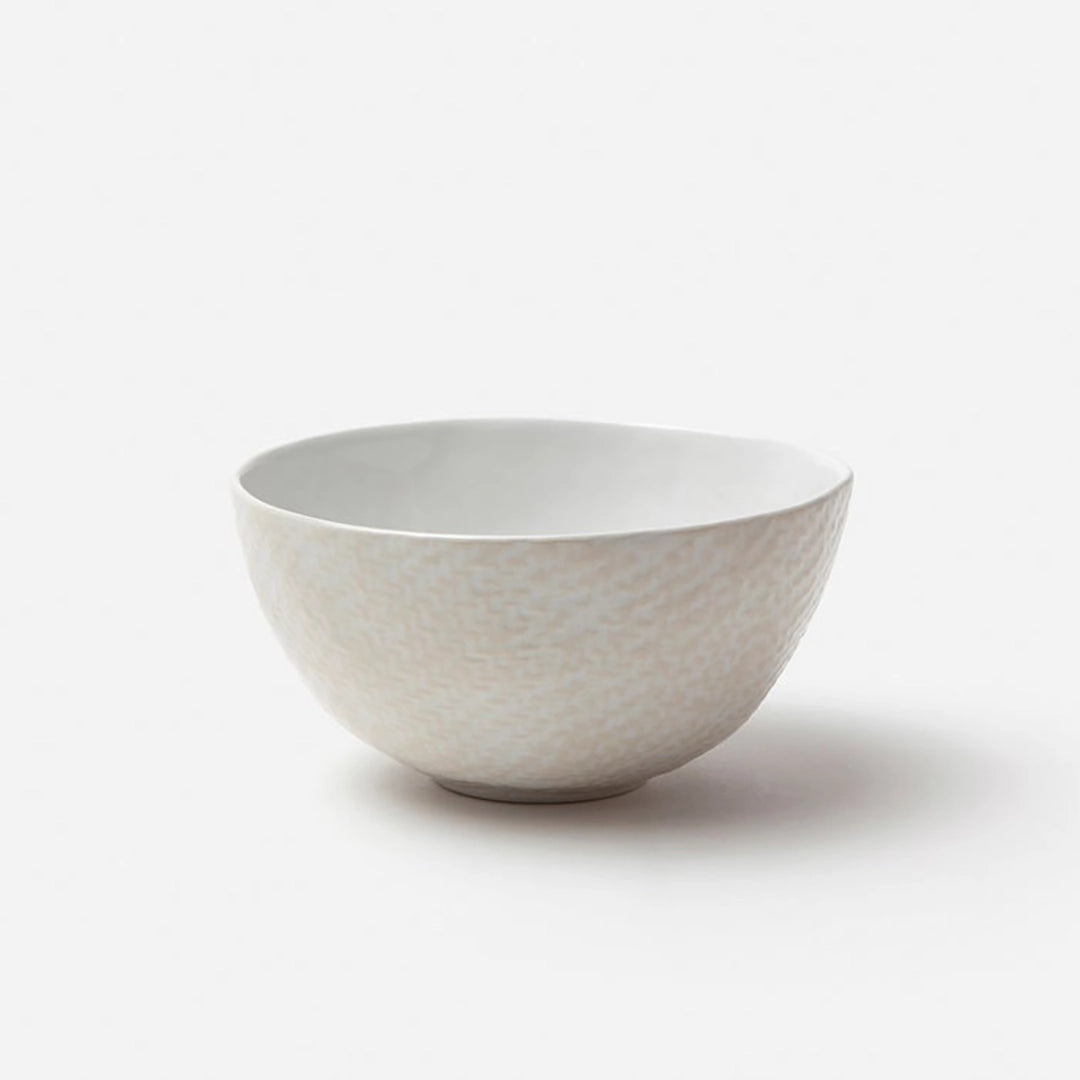 Cream Textured Ceral Bowl