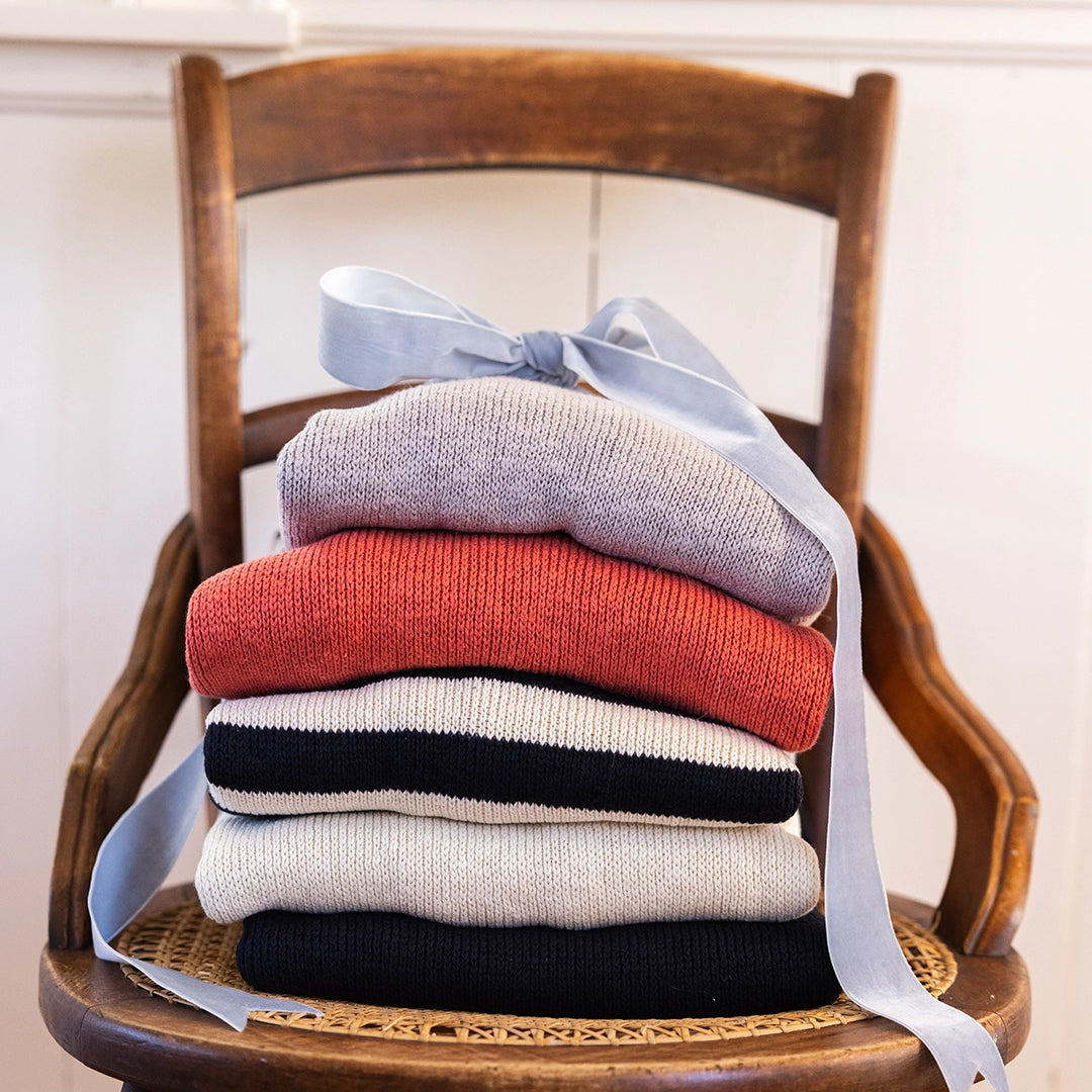 Faraway Red Boatneck Sweater