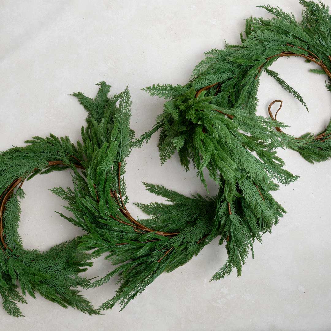Norfolk Pine Faux Garland