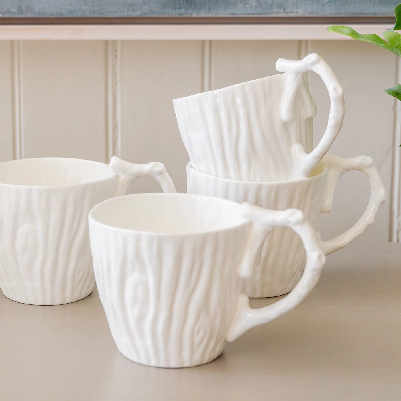 Faux Bois Tea Set
