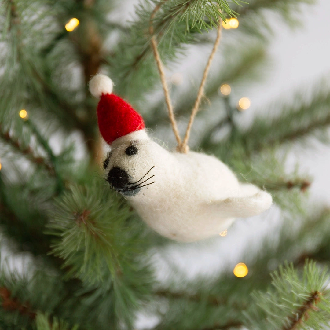Felt Seal Ornament