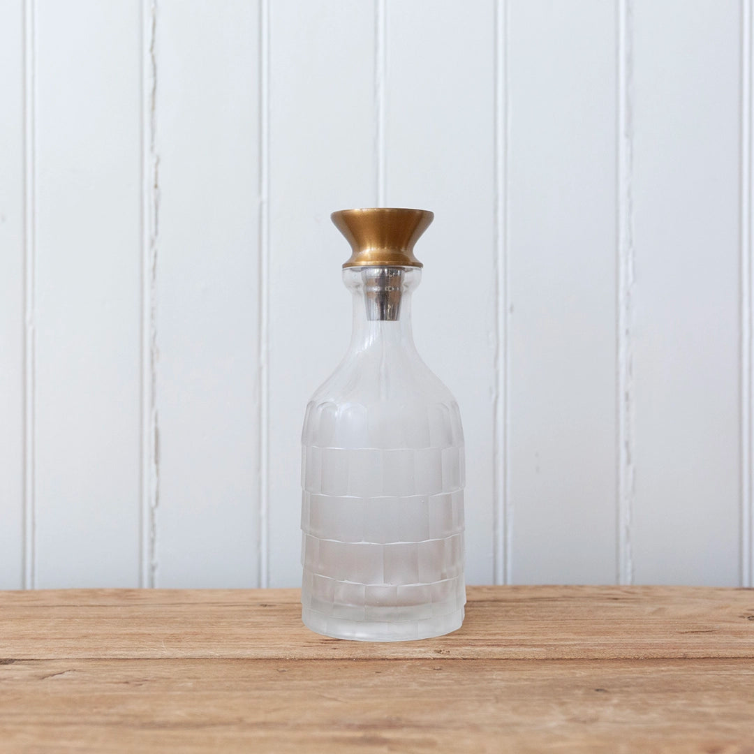 Frosted Textured Decanter