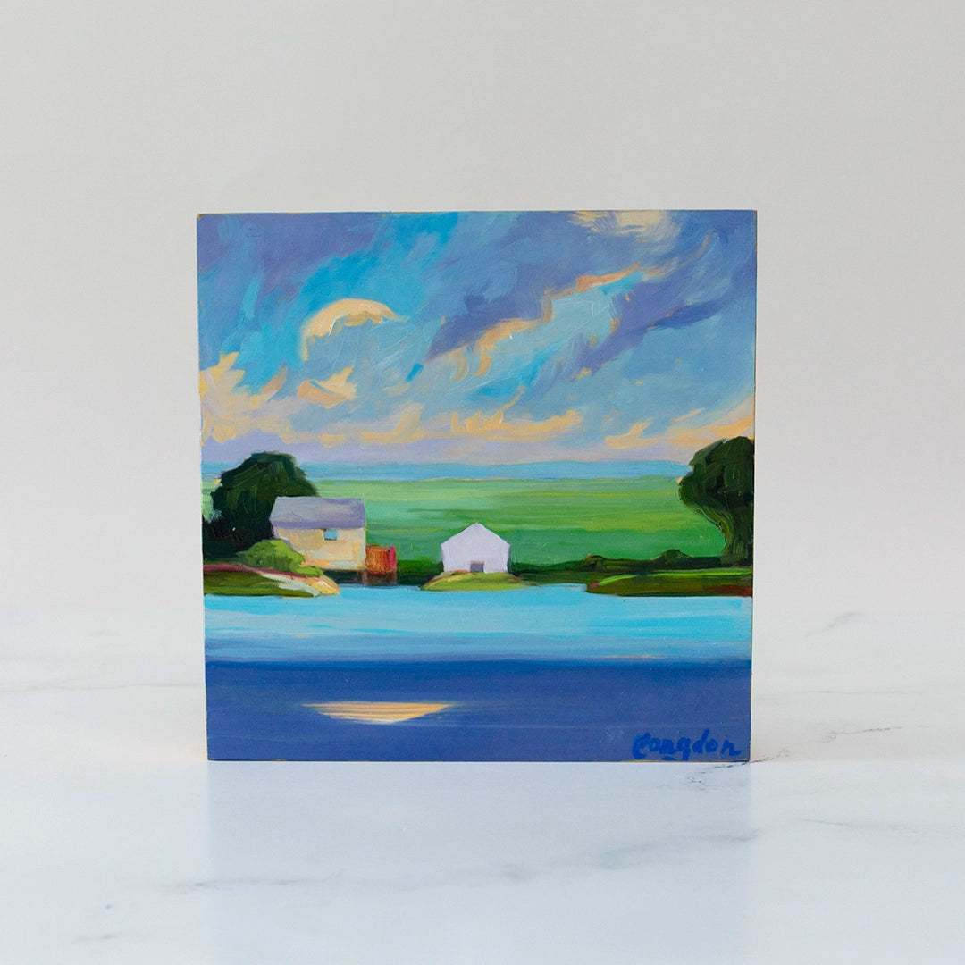 Gibbs Pond, Buck Moon | Elizabeth Congdon