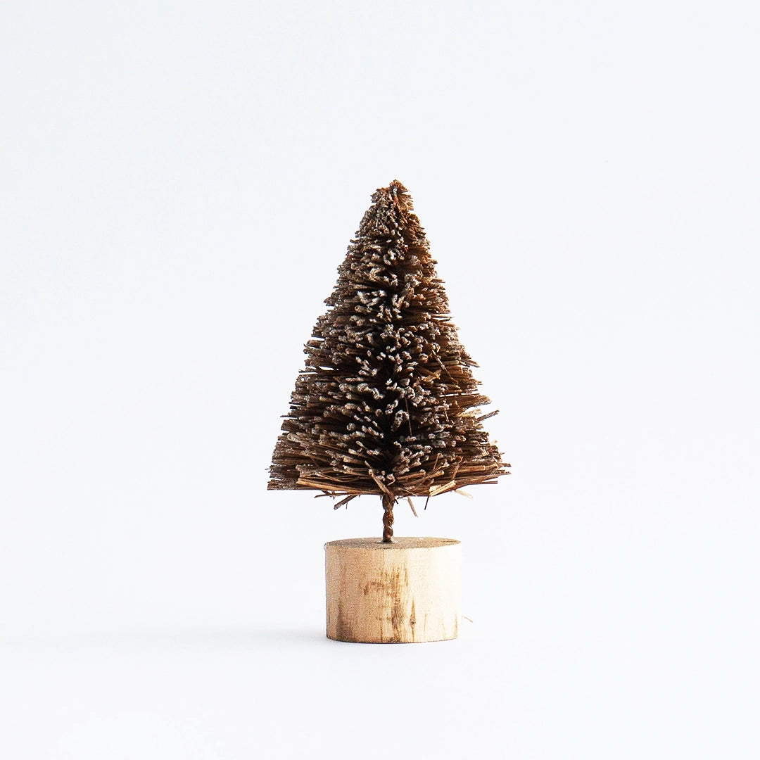 Glitter Bottle Brush Tree