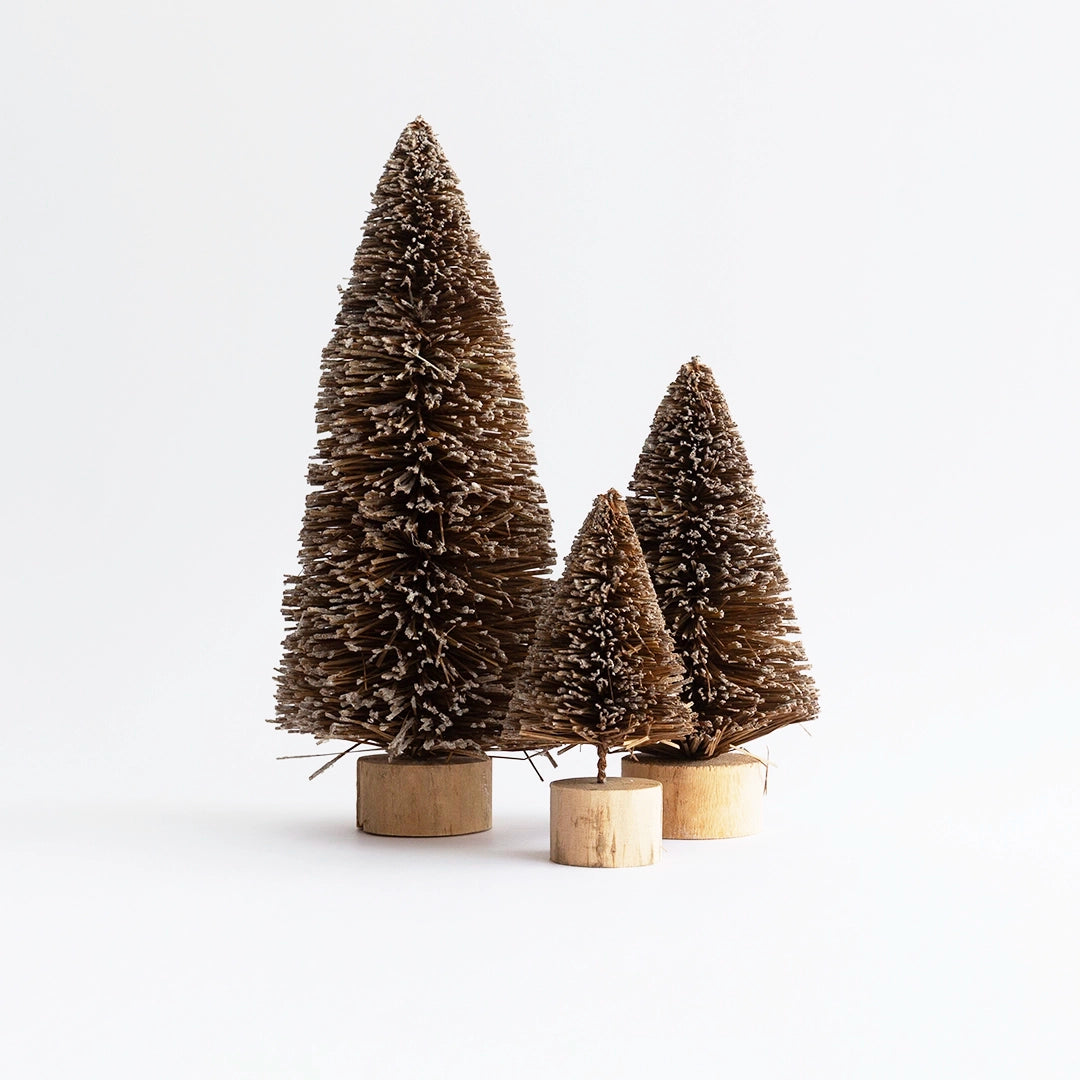 Glitter Bottle Brush Tree