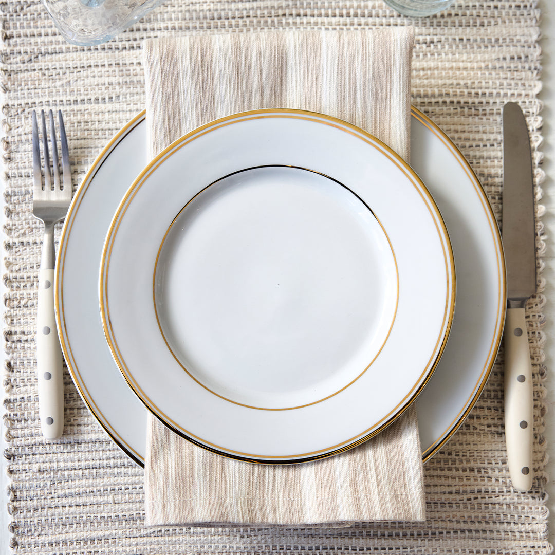 Gold Trim Plates