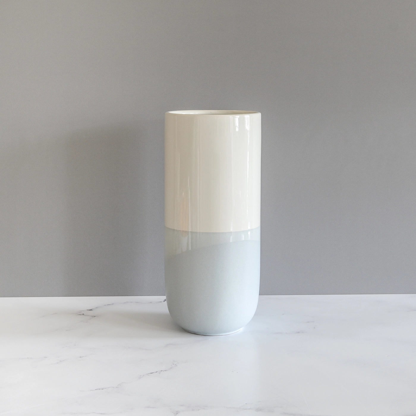 Gray & Cream Geo Vases