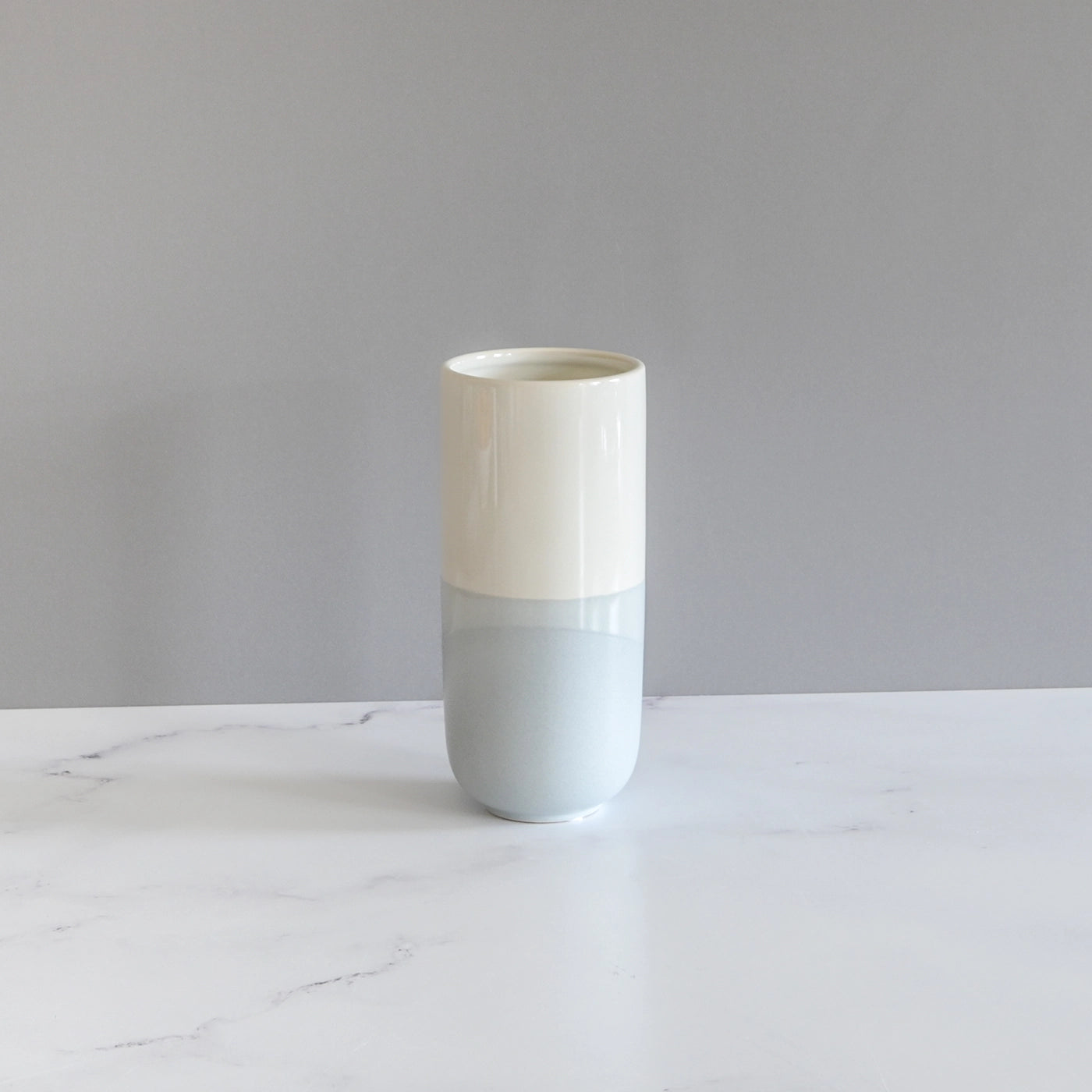 Gray & Cream Geo Vases