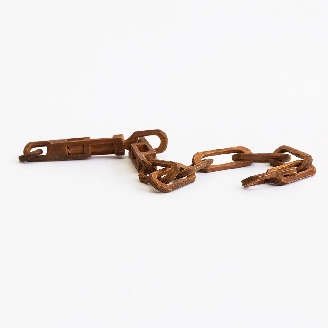 Handcarved Original Folk Whimsey Chain