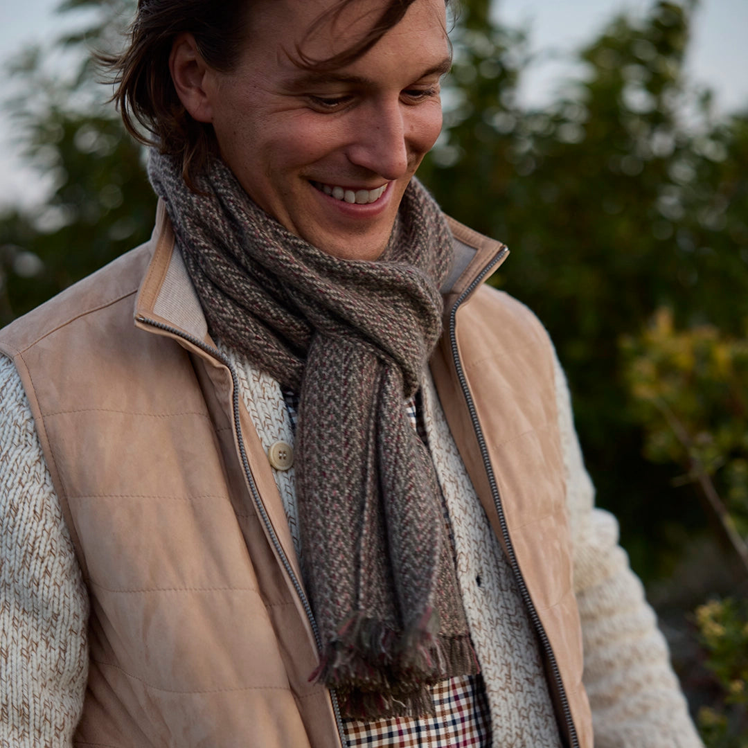 Harvest Handwoven Cashmere Scarf