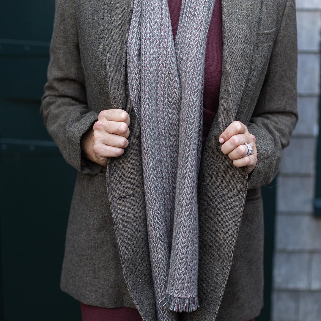 Harvest Handwoven Cashmere Scarf
