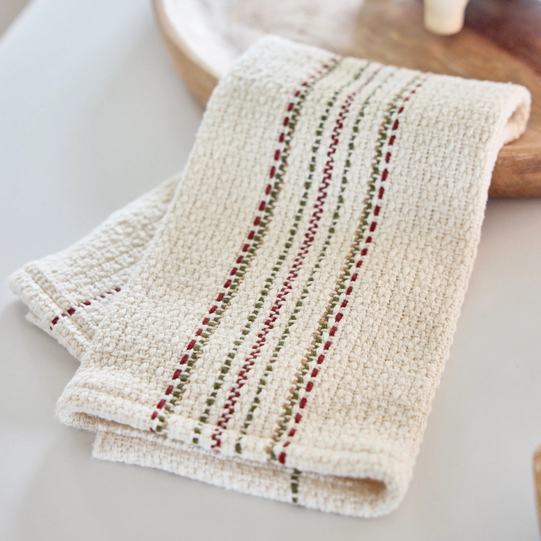 Holiday Handwoven Kitchen Towel