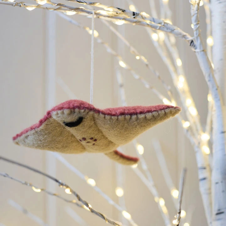 Felt Stingray Ornament