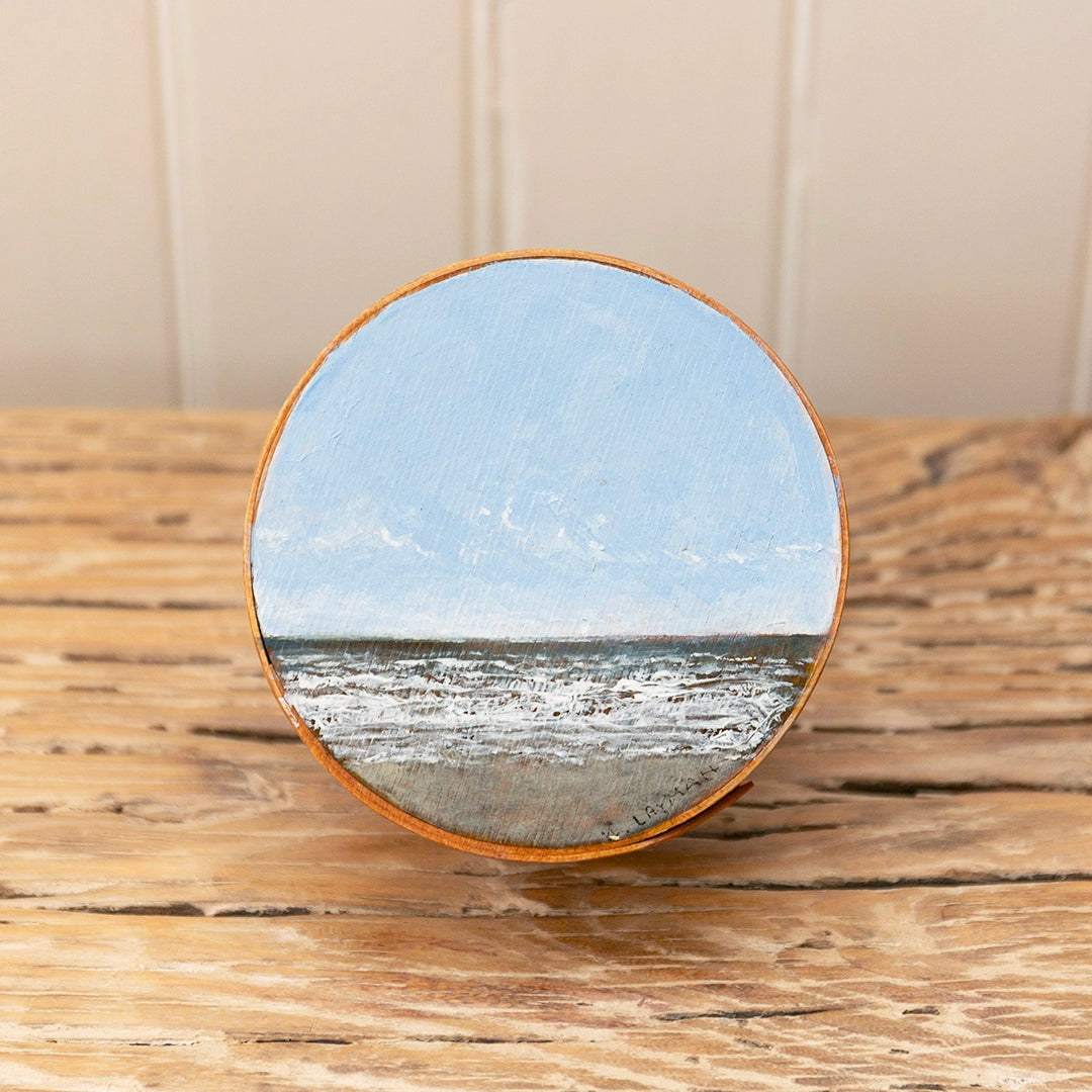 Medium Painted Measuring Box | Kenneth Layman