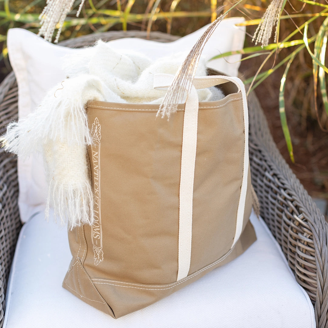 NL Natural Khaki Tote Bag