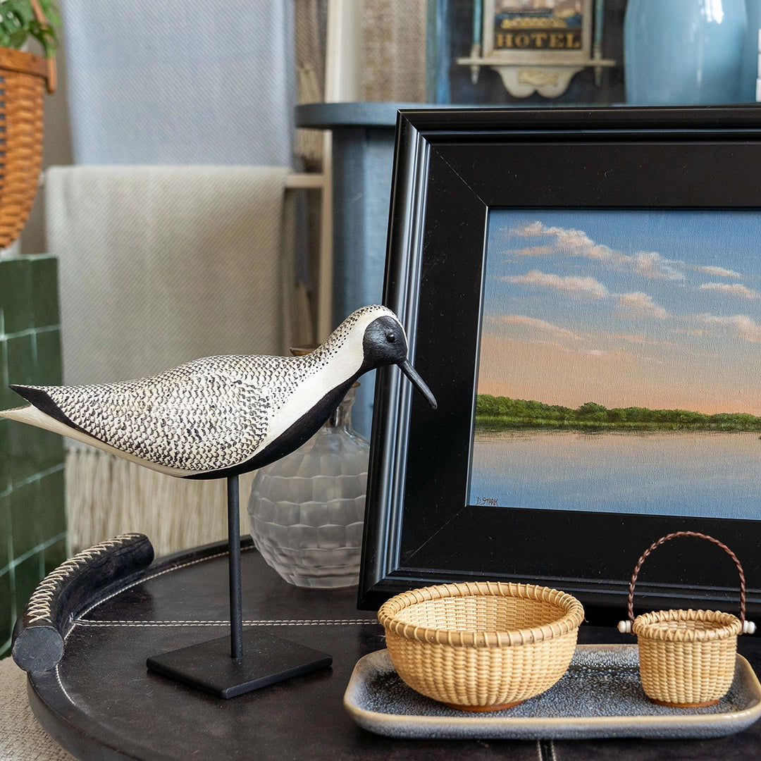 Hand Carved Black Bellied Plover | Susan Bacle
