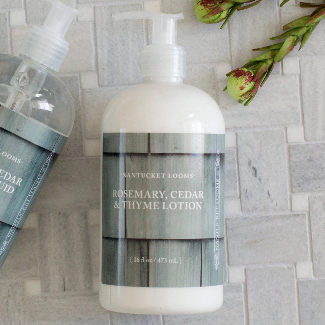 16oz Rosemary, Cedar & Thyme Liquid Lotion