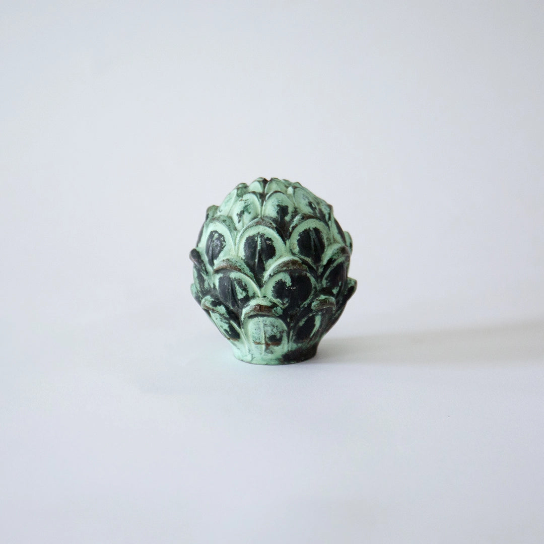 Antique Copper Artichoke Finials