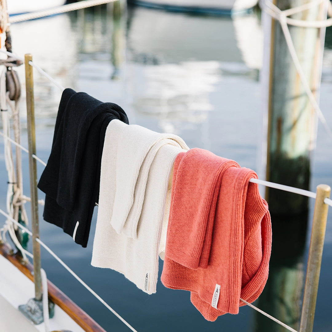 Black Boatneck Sweater
