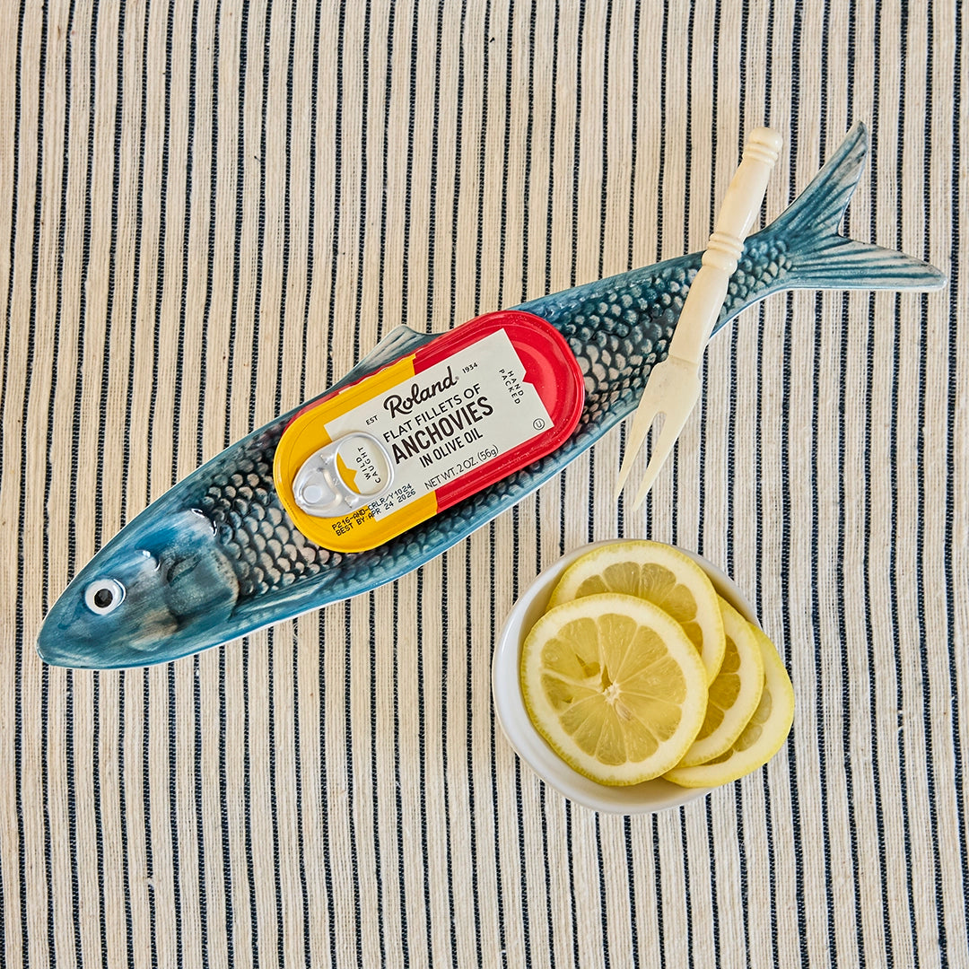 Blue Sardine Dish