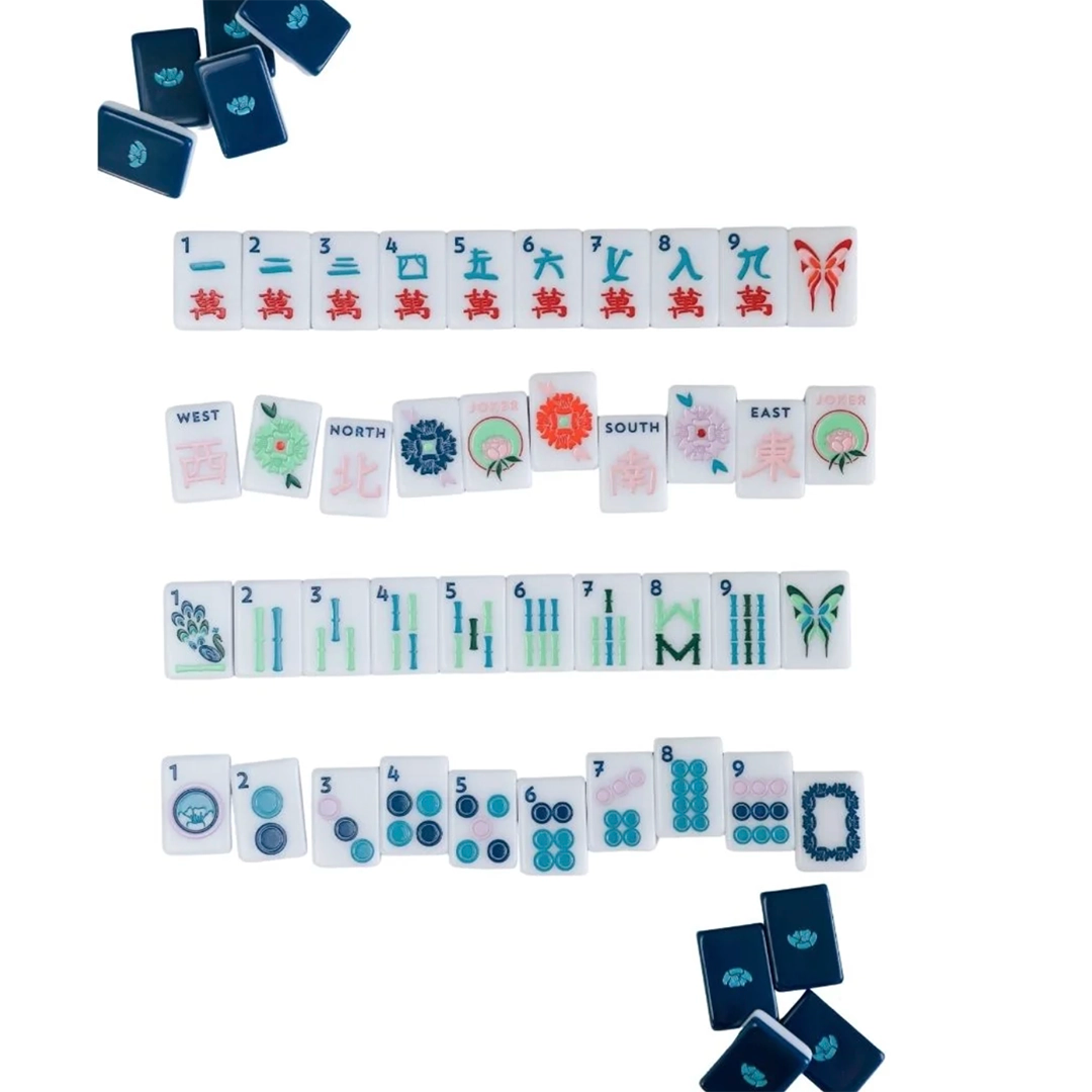 Blue & White House Tiles set