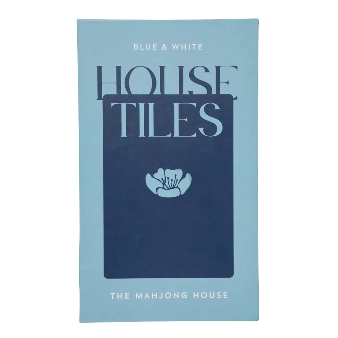 Blue & White House Tiles set