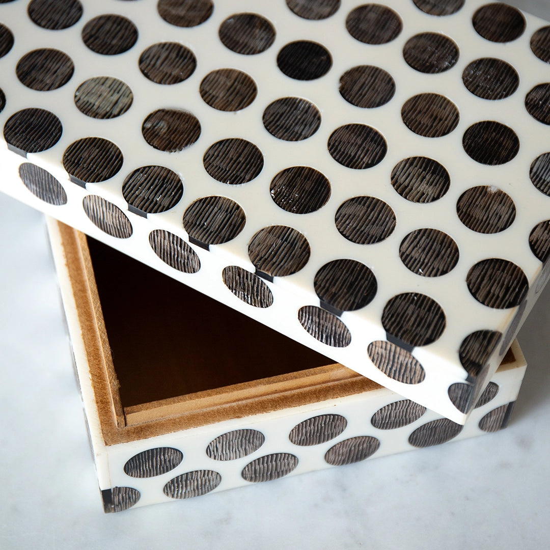Polka Dot Storage Box