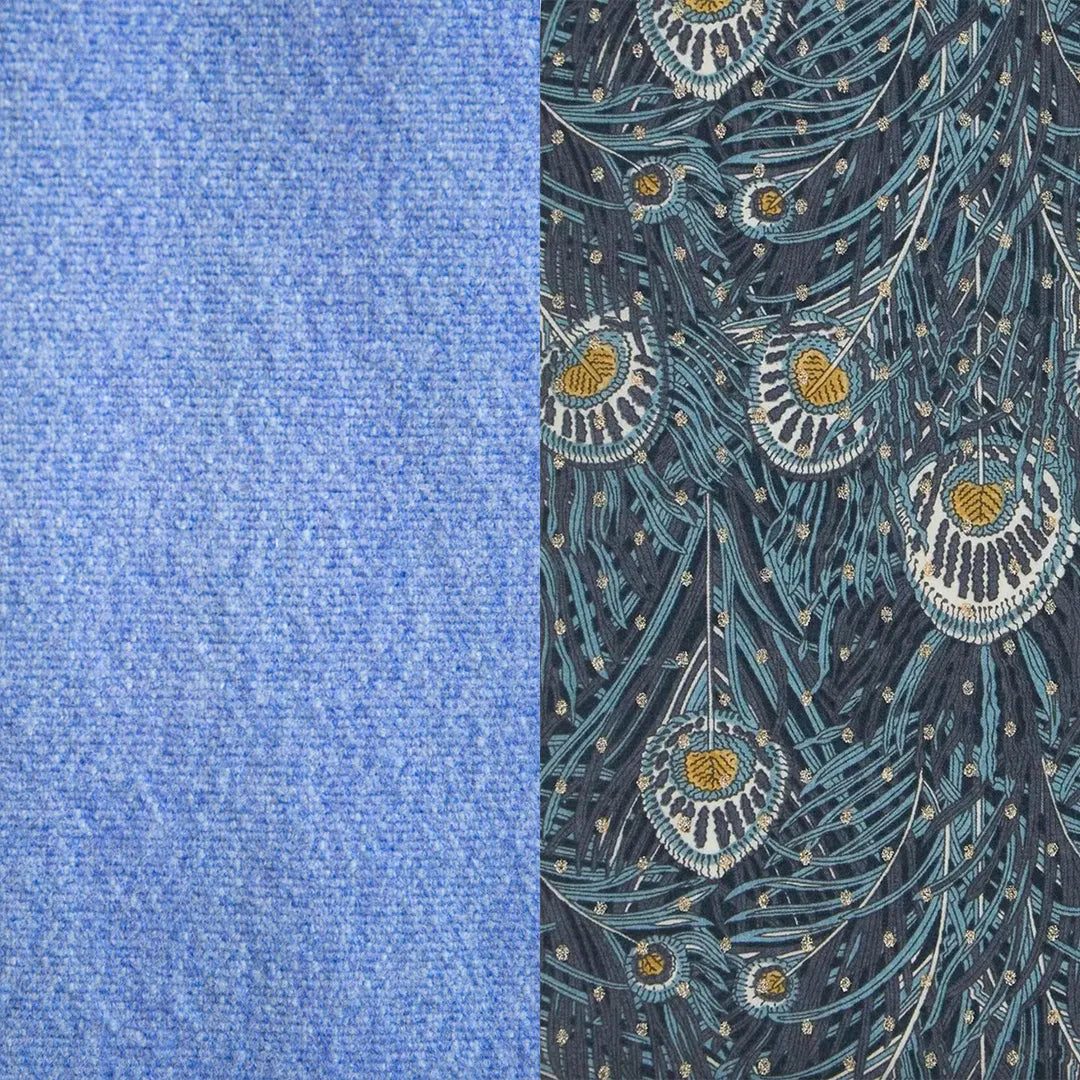 CPO Jacket | Periwinkle Tweed