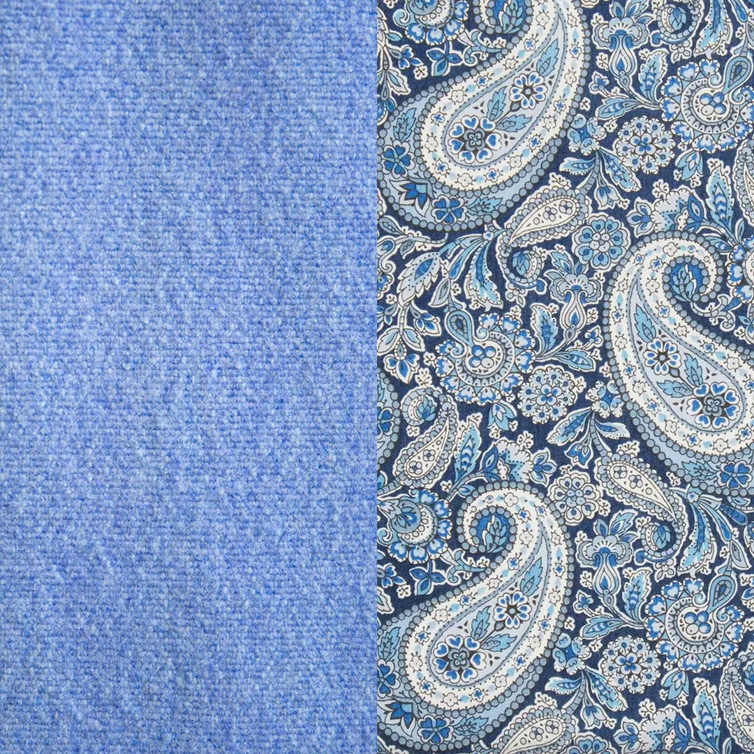 CPO Jacket | Periwinkle Tweed