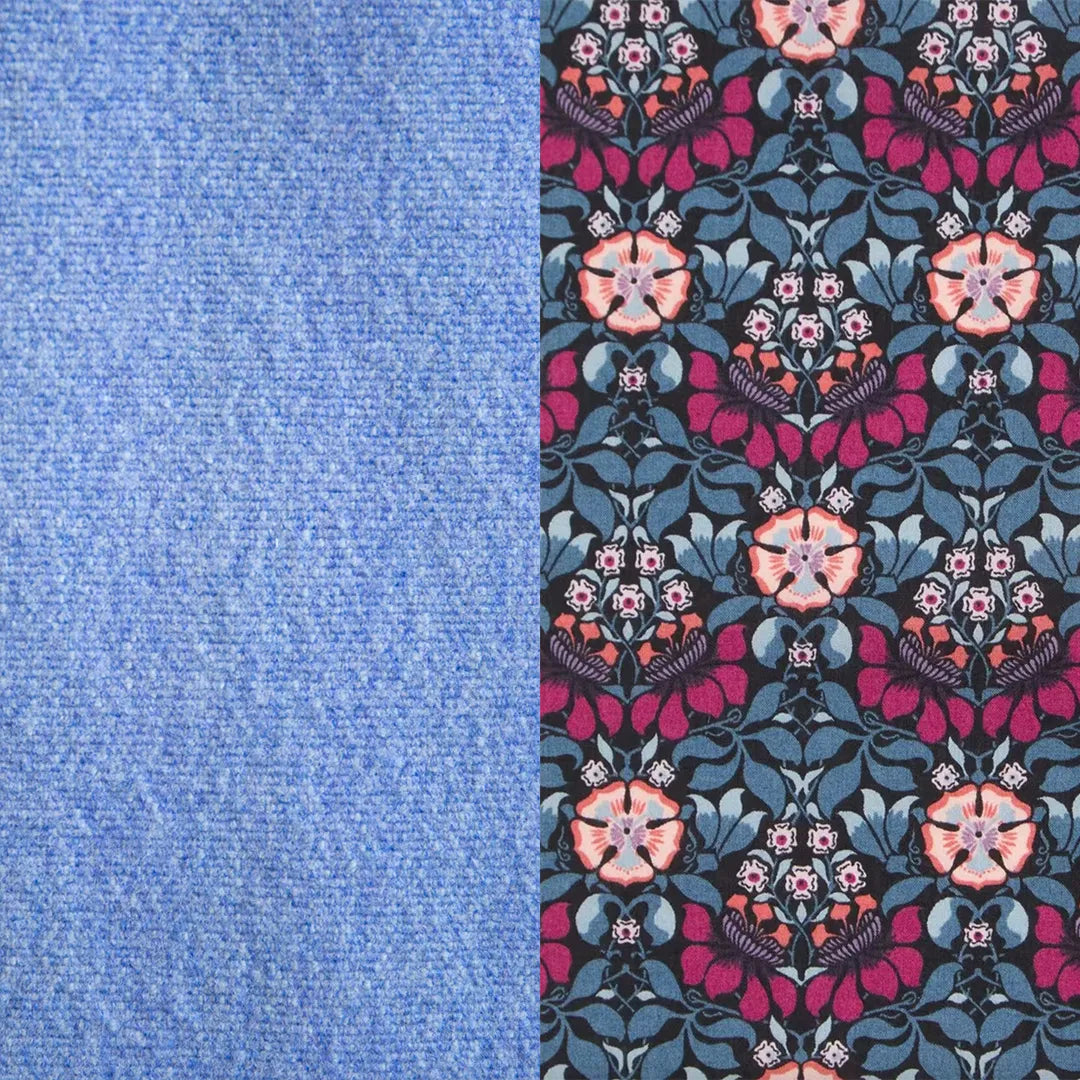 CPO Jacket | Periwinkle Tweed