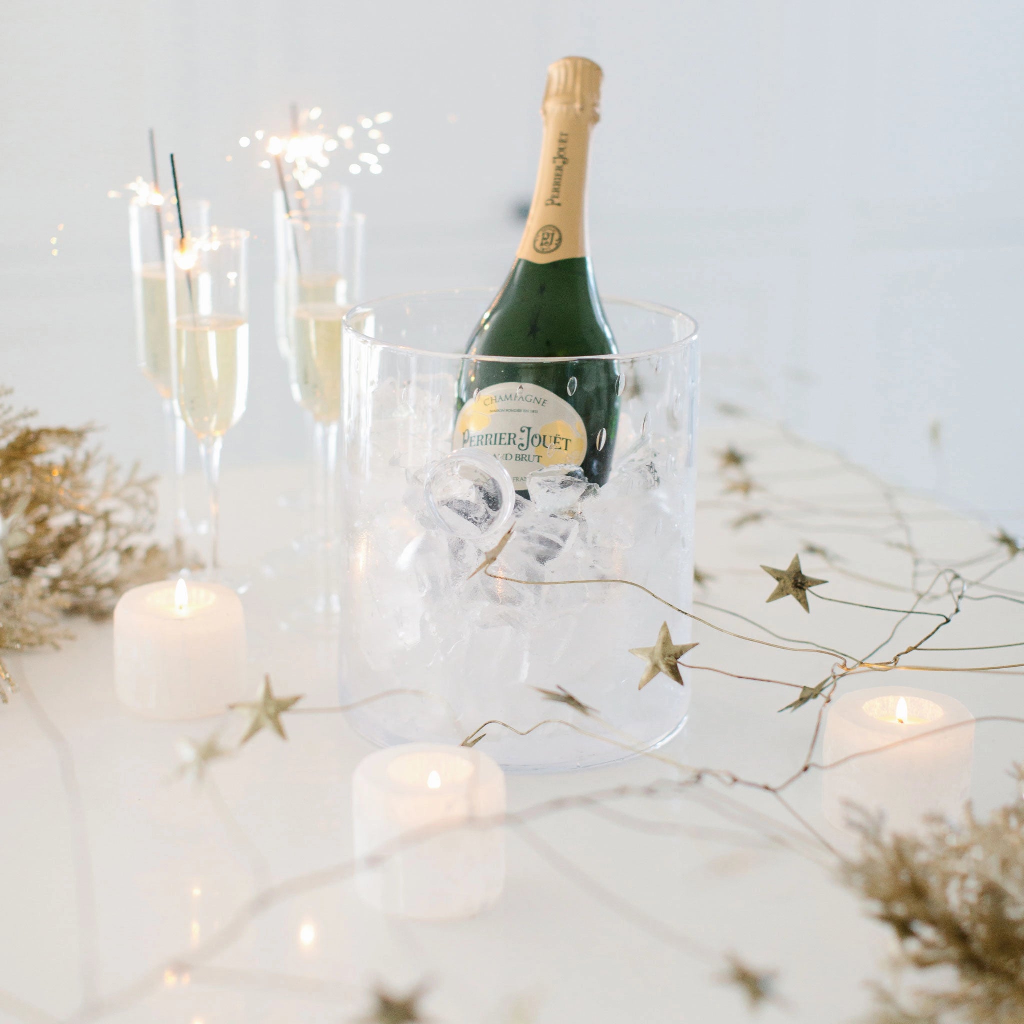 Contemporary Champagne Flutes
