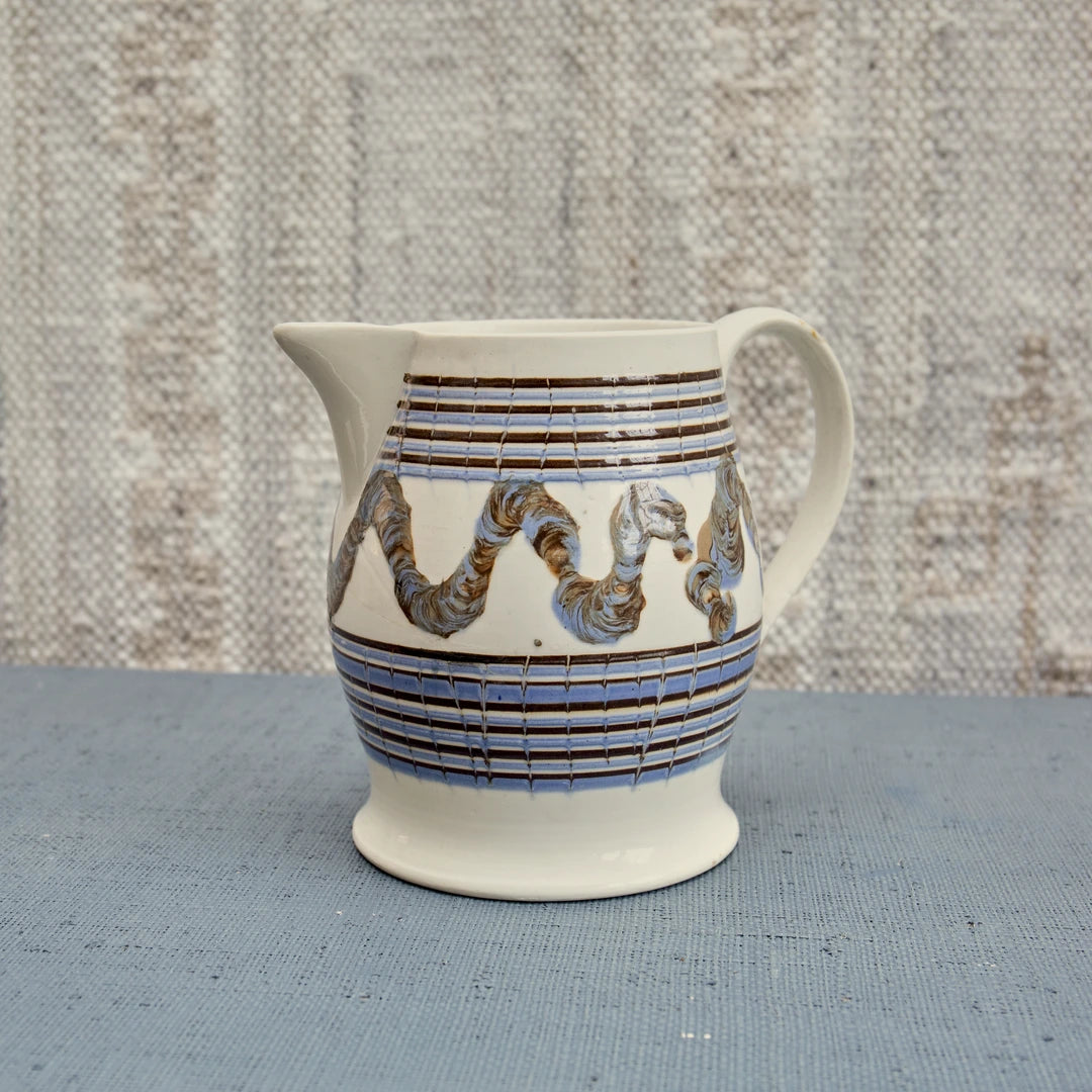 Vintage Mochaware Pitcher