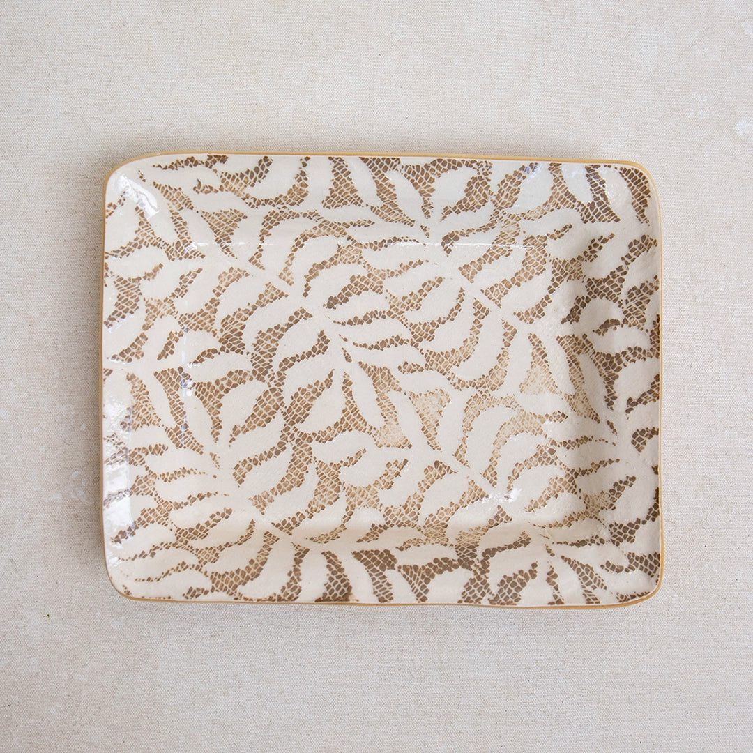 Mocha Fern Party Platter