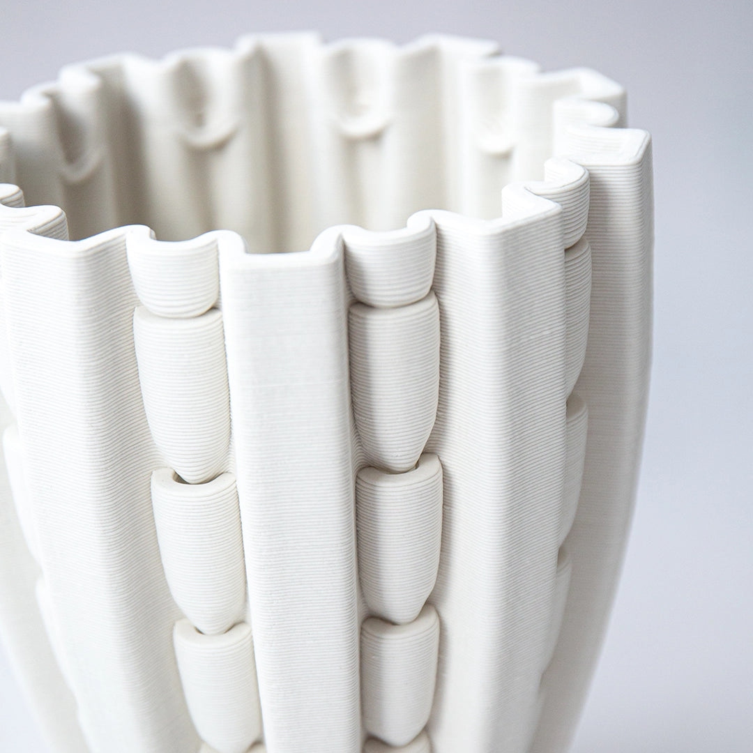 Fluted Vase