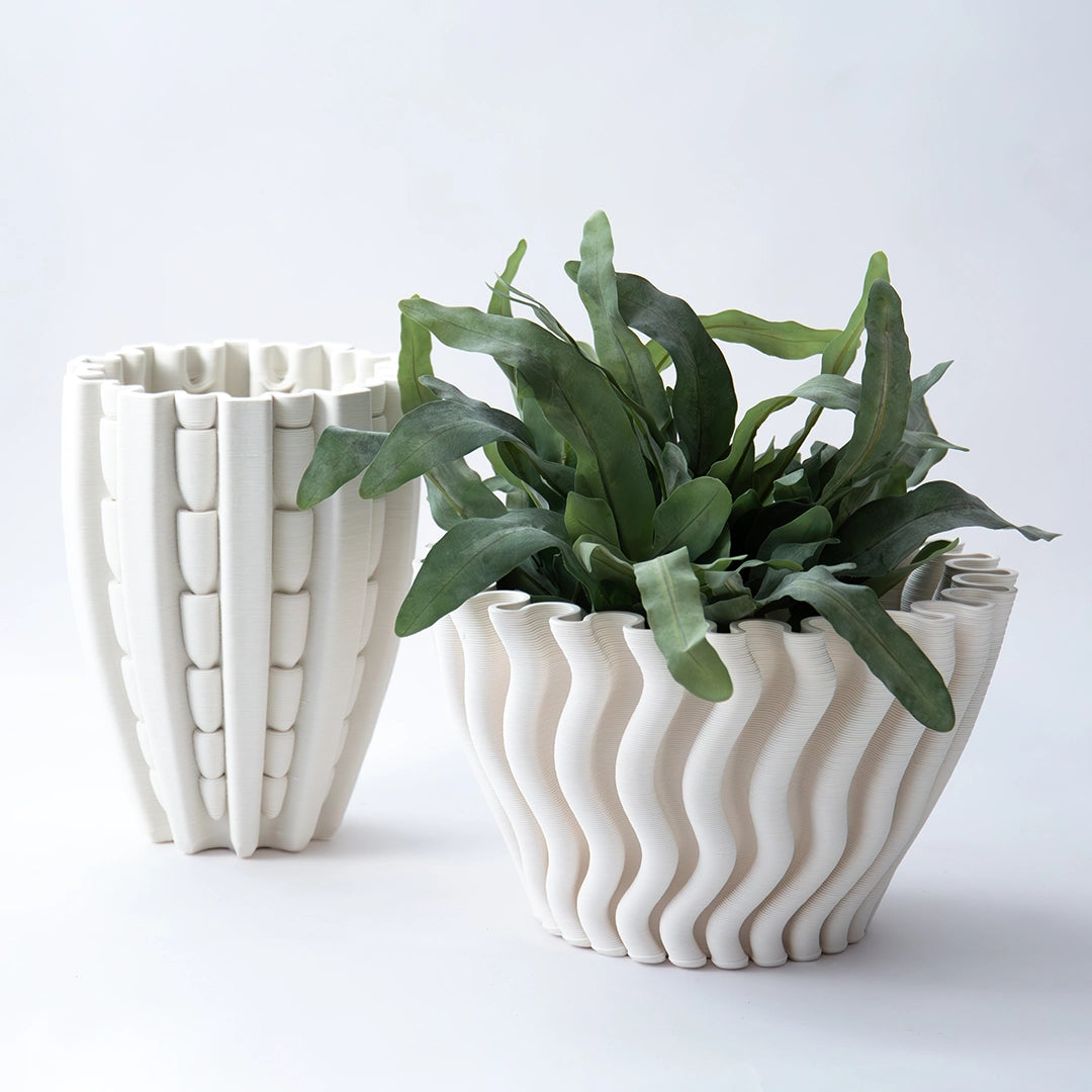 Fluted Vase
