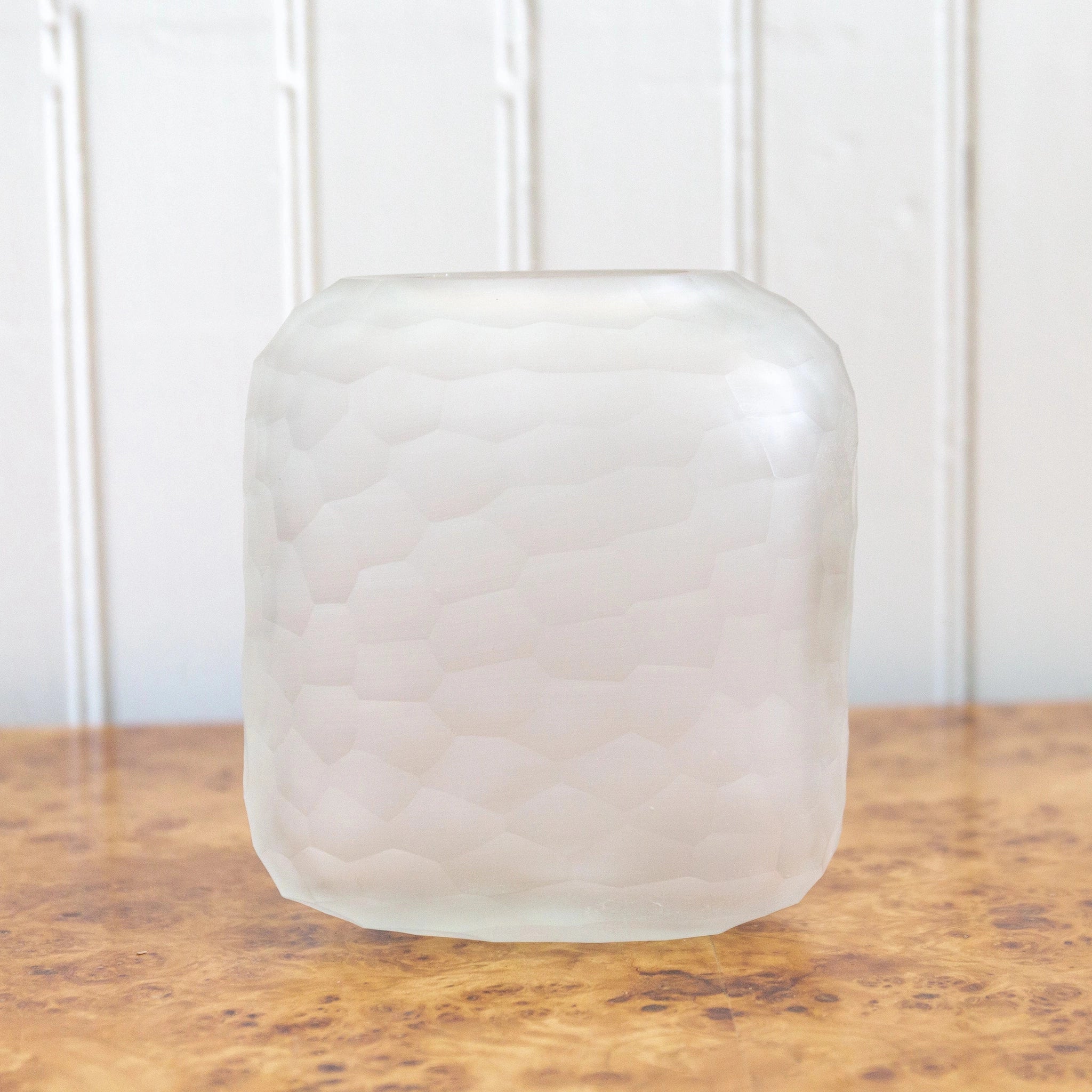 Frosted Glass Vases