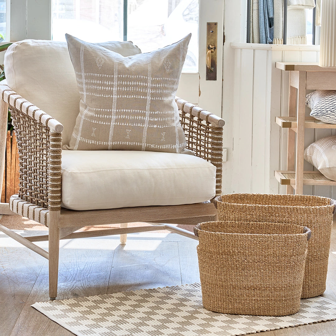 Handwoven Abaca Basket