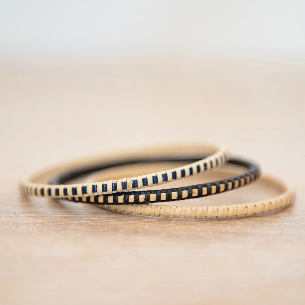 Handwoven Cane Bangles | Dale Rutherford