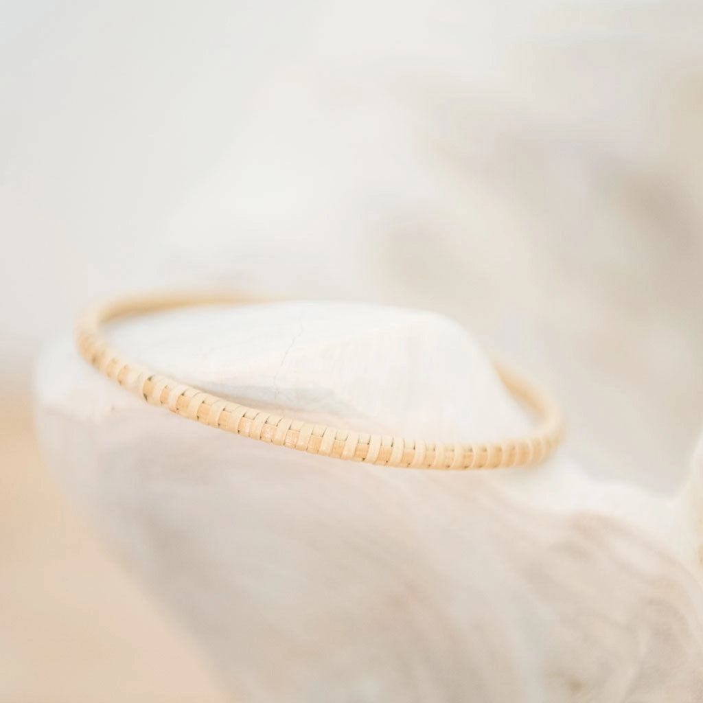 Handwoven Cane Bangles | Dale Rutherford