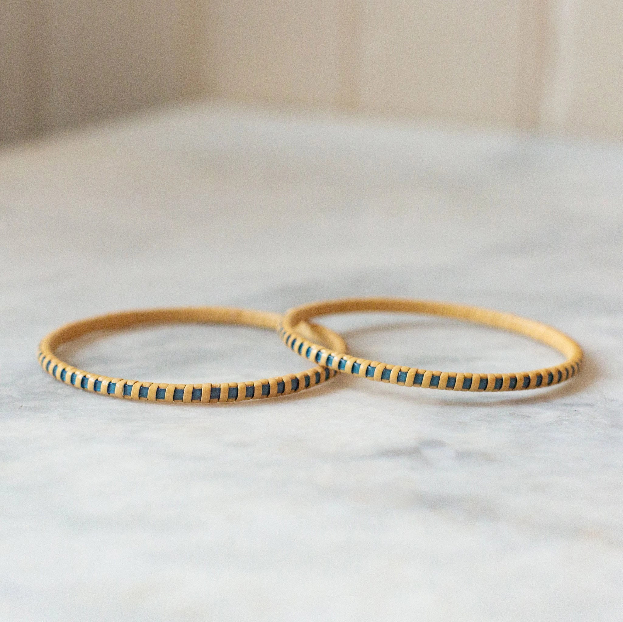 Handwoven Cane Bangles | Dale Rutherford